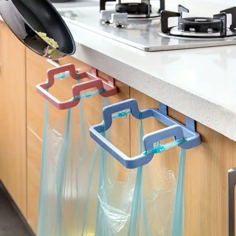 Spacesaving Overthecabinet Waste Bin Versatile Kitchen Bathroom Solution