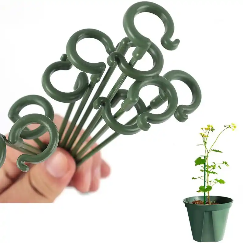 5pack Heavyduty Plant Support Stakes For Vines Climbing Flowers