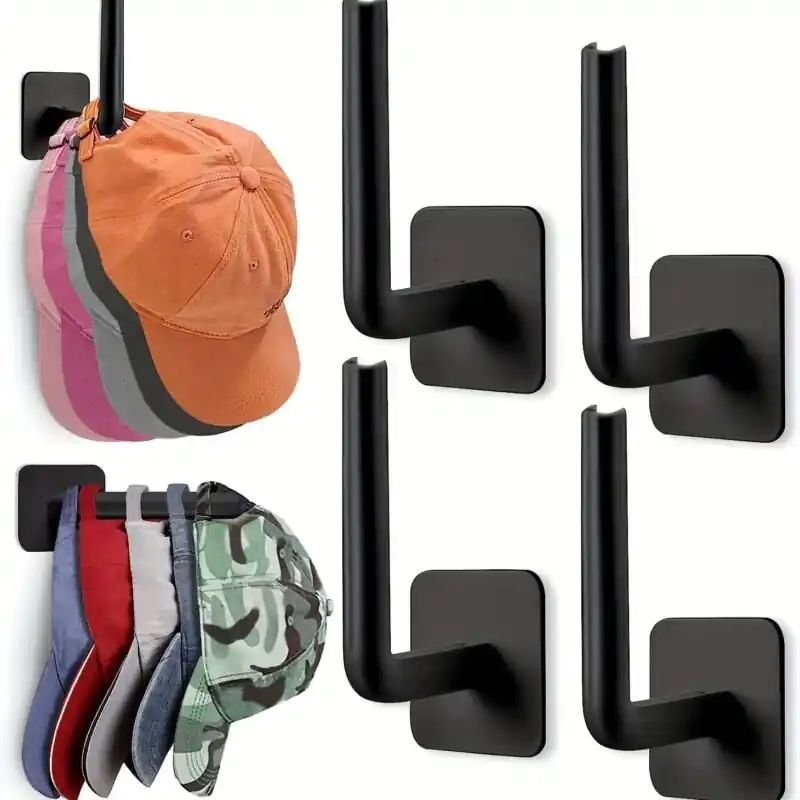 Selfadhesive Punchfree Hat And Key Storage Hook For Home