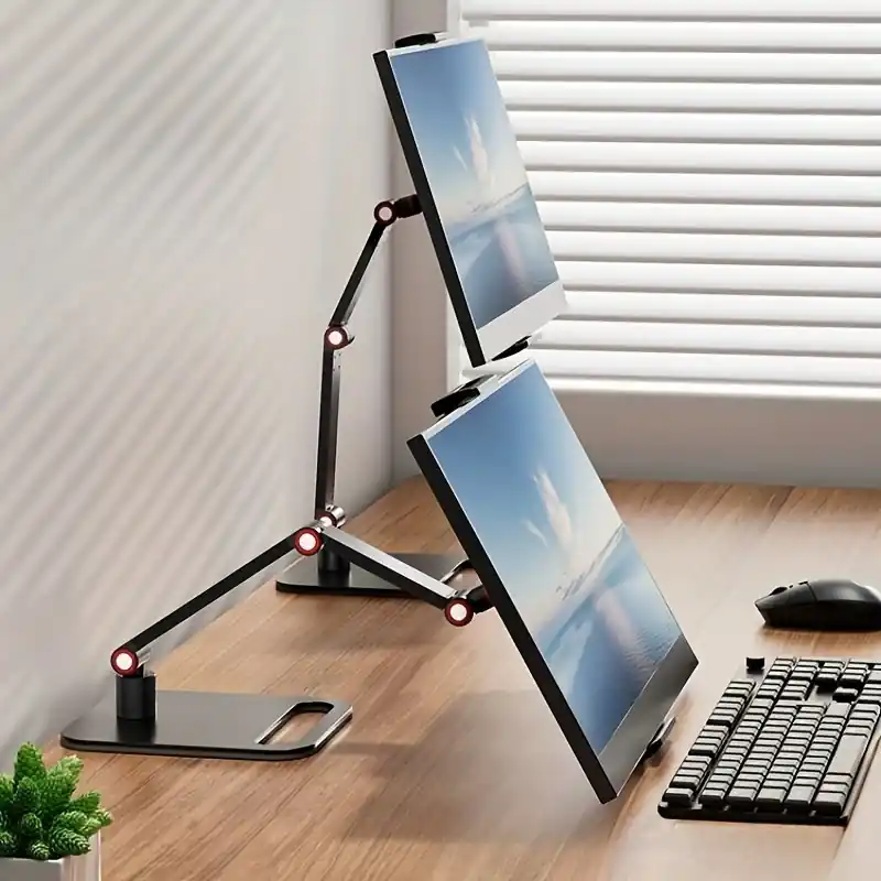 Adjustable Vesa Portable Monitor Stand 1217 Inch Universal Desk Mount