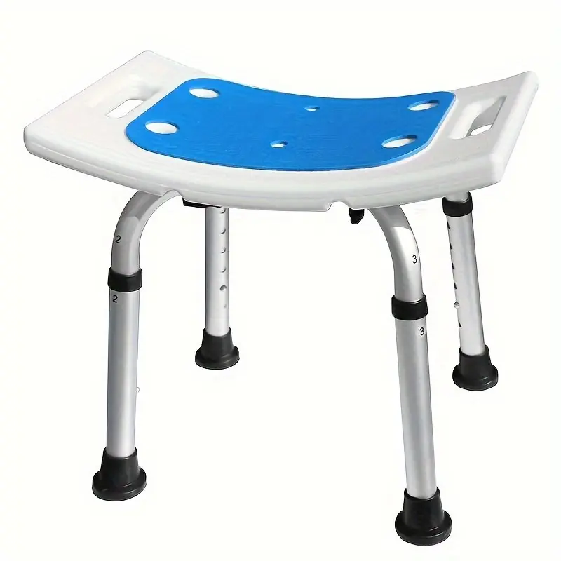 Heavyduty Adjustable Shower Chair 350lb Capacity Bath Seat For Elderly