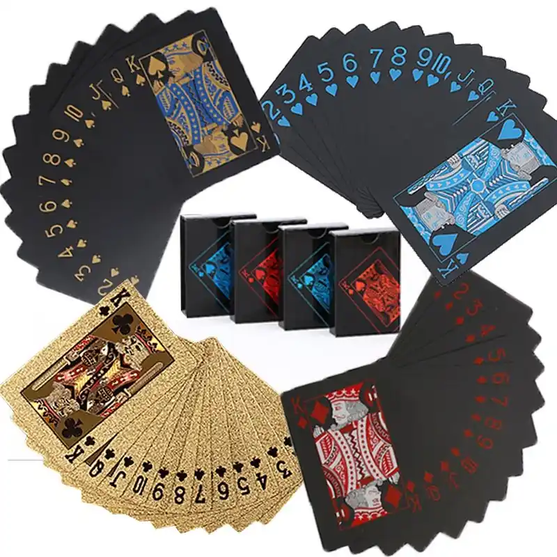 Elegant Waterproof Pet Poker Cards Durable Deck For Social Games