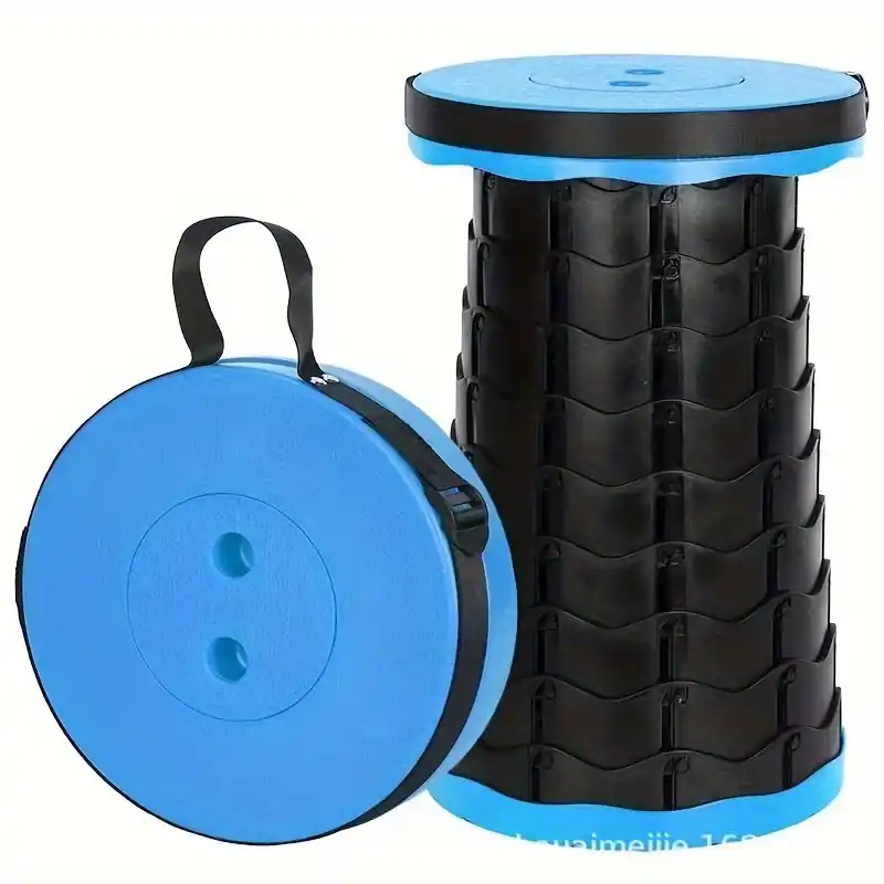 Portable Lightweight Folding Stool 400 Lbs Load Outdoor Camping Hiking