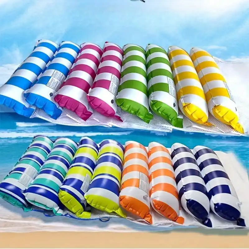 Durable Inflatable Water Hammock Easy Inflate Pvc Pool Lounger Summer Recliner
