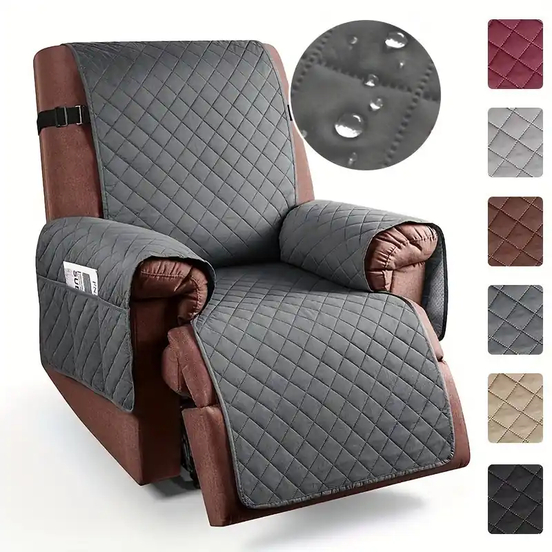 Waterproof Recliner Slipcover Petfriendly Easycare Allseason Couch Protector