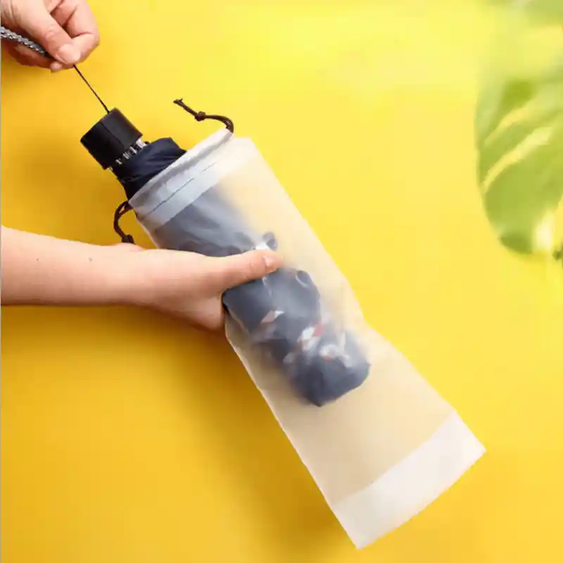 Reusable Waterproof Drawstring Umbrella Bag Portable Floor Drying Organizer