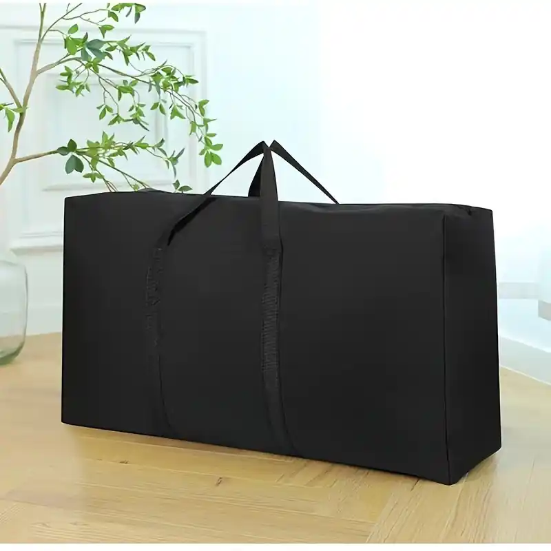 Extra Large Heavyduty Moving Travel Duffle Bag With Double Zippers