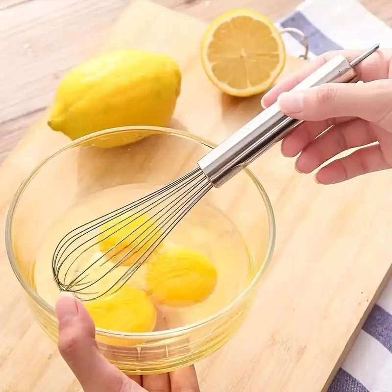 Stainless Steel Egg Beater Whisk Perfect Kitchen Baking Tool Mixer