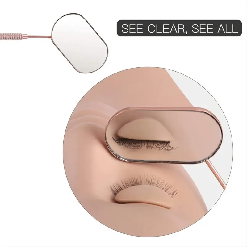 Large Stainless Steel Vanity Mirror For Precision Makeup Eyelash Extensions