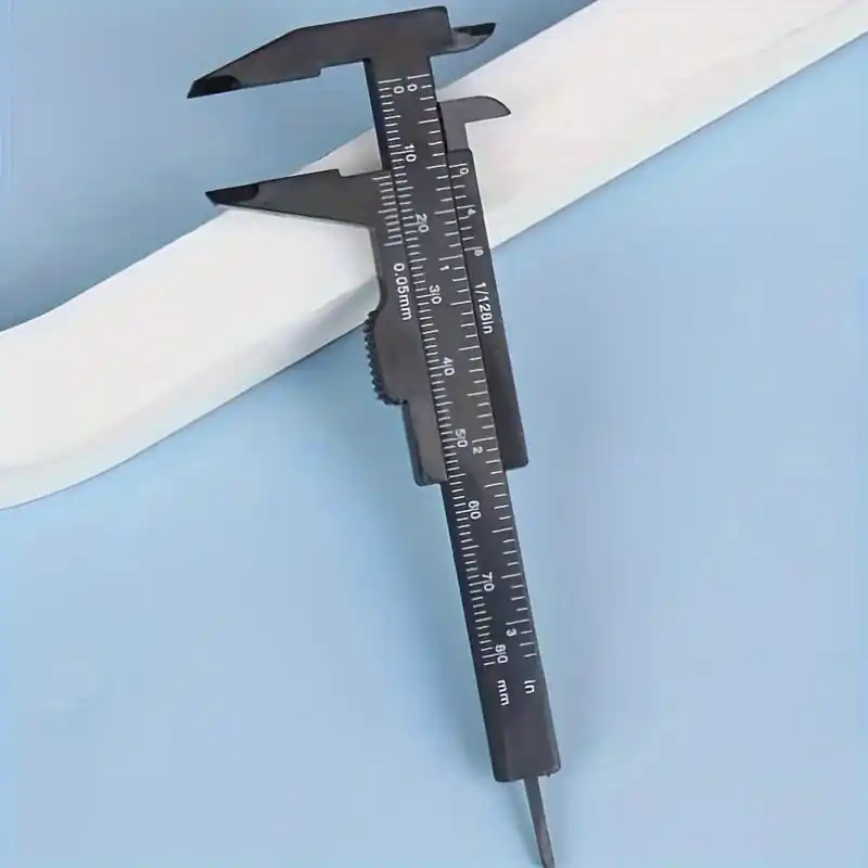 Precision Dualscale Eyebrow Measuring Caliper Permanent Makeup Ruler Tool
