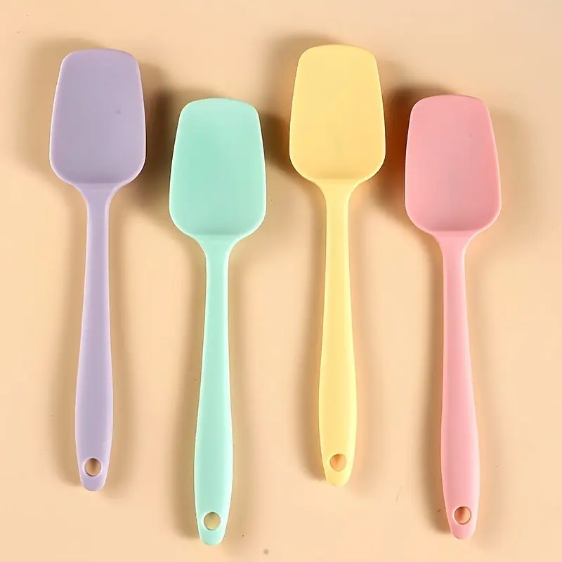 Heatresistant Silicone Spatula Set For Baking And Cooking 827inch