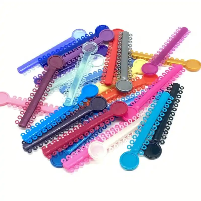 Comfortfit Multicolor Silicone Orthodontic Ligatures 40pack Braces Accessories