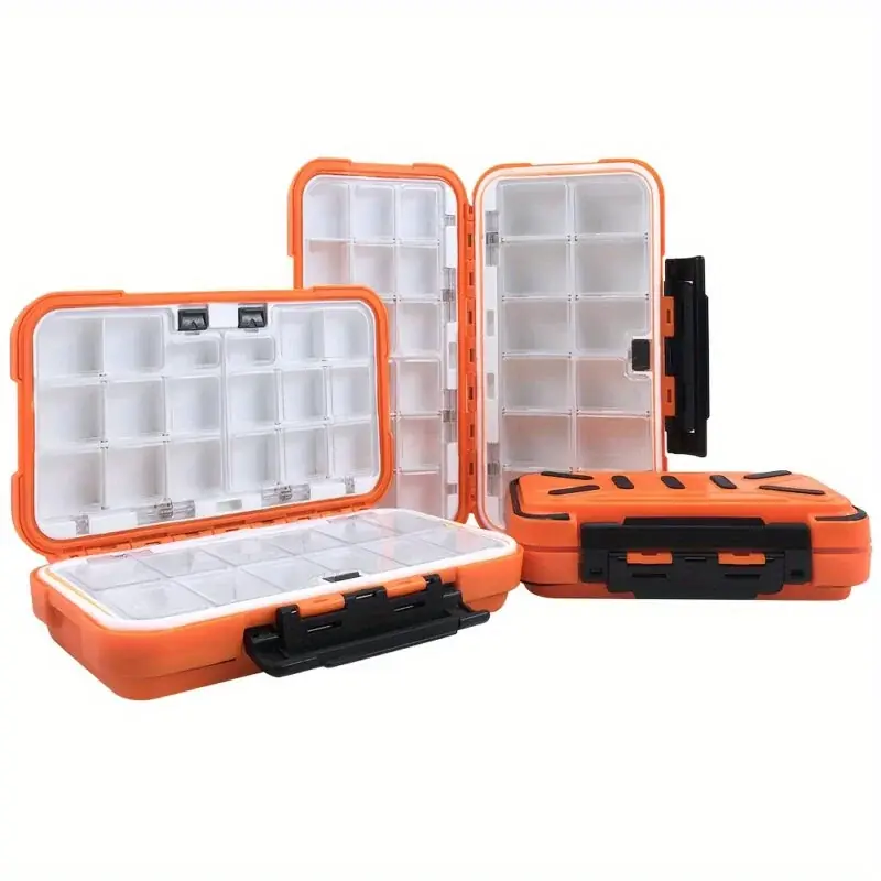 Waterproof Doublesided Hardware Small Parts Storage Box With Handles