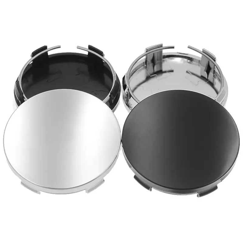 Universal 60mm Wheel Hub Caps Set Durable Sleek Easy Install 4piece