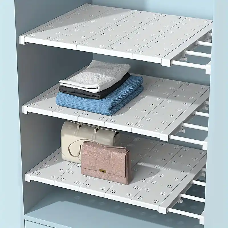 Adjustable Expandable Wall Shelf Spacesaving Aesthetic Home Office Storage