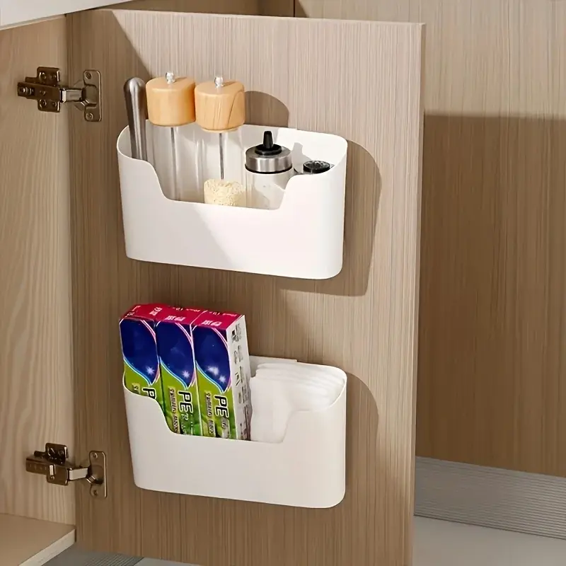 Multifunctional Wallmounted Storage Rack Kitchen Bath Office Bedroom Solution