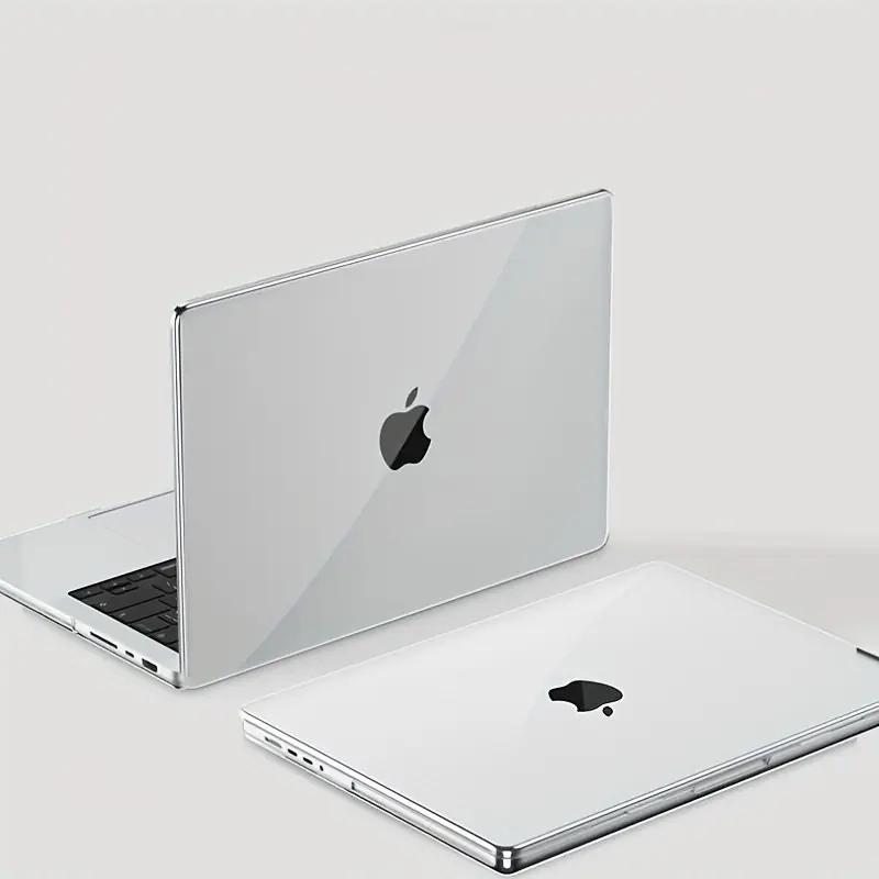 Black Hard Shell Case For Macbook Air 13inch 20222018 Touch Id