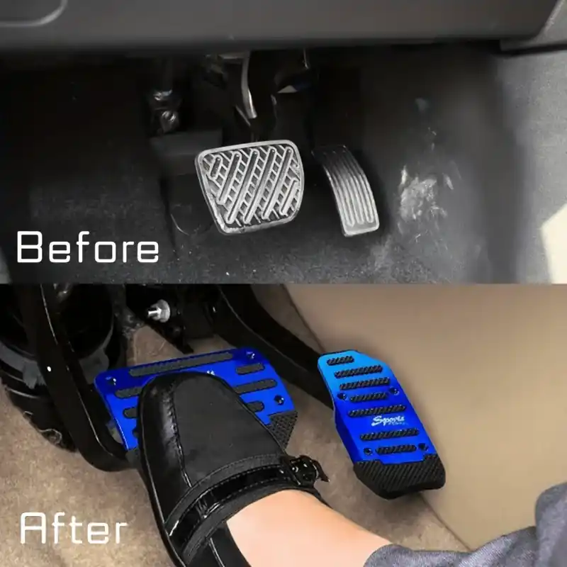 Antislip Car Pedal Covers Set For Manualautomatic Transmission Antiskid