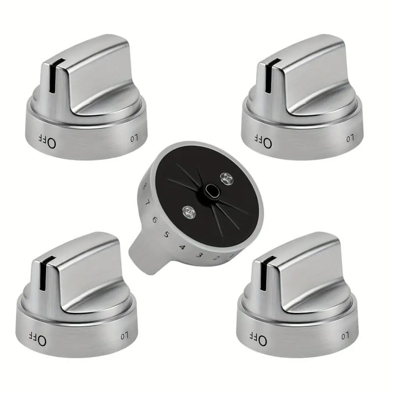5pcs Ge Gas Stove Knob Replacements Wb03x24818 Ps11729081 Ap5989029