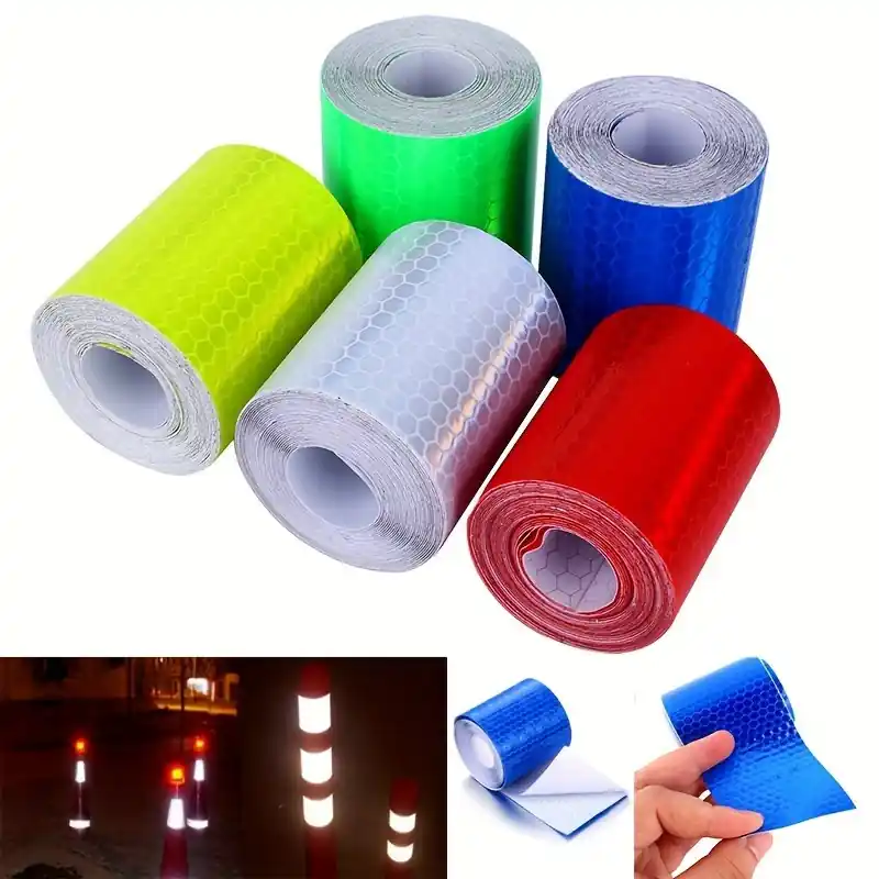 Highvisibility Reflective Safety Warning Tape Roll 197 X 118