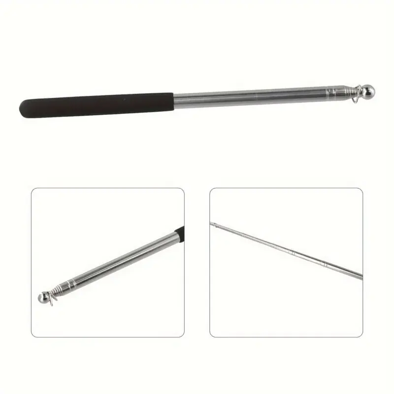 Stainless Steel Telescopic Flag Pole 16m Teaching Sports Guide
