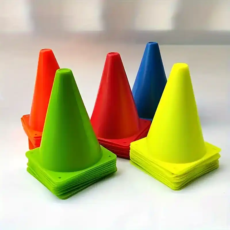 Set Of 5 Sports Training Cones 709 Multifunctional Football Basketball Gear