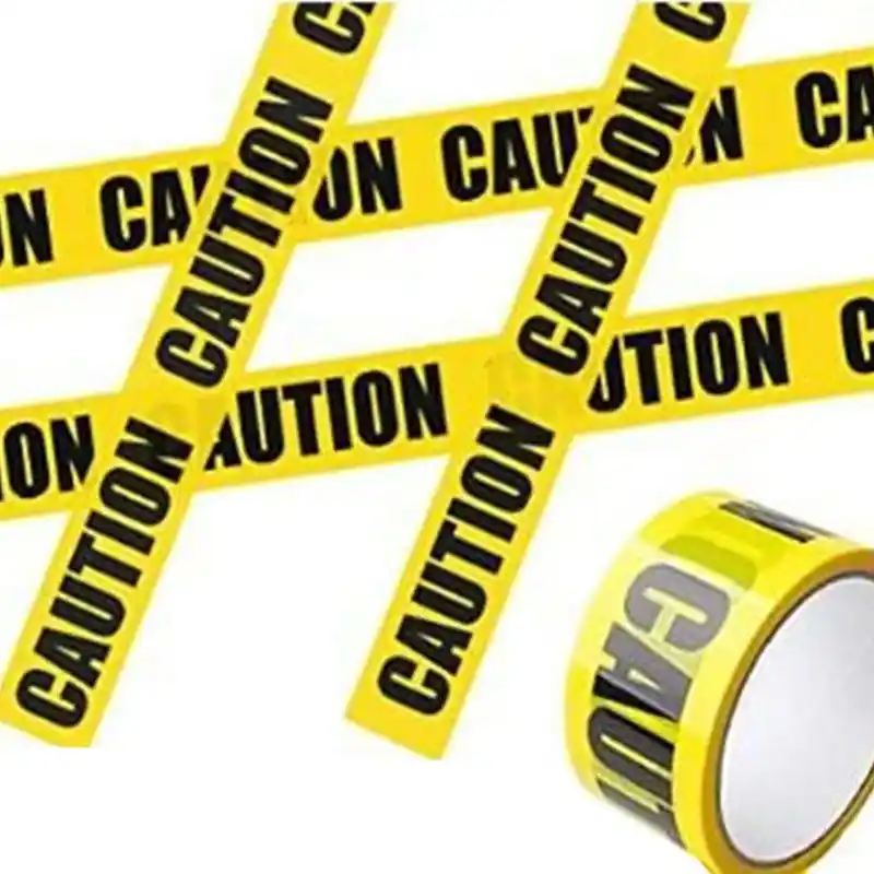 Caution Danger Warning Tape 984 Yellow Construction Site Party Decor