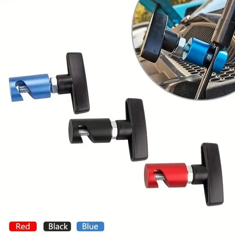 Antipinch Hood Lift Lever Holder Car Modification Accessory