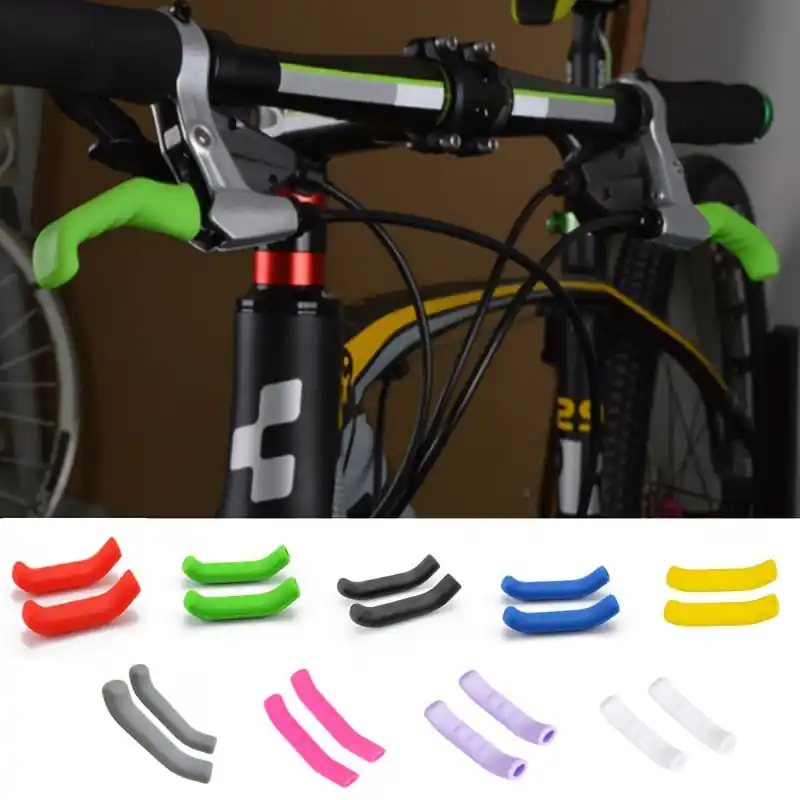 Silicone Bike Brake Lever Covers For Mountain Road And Folding Bikes