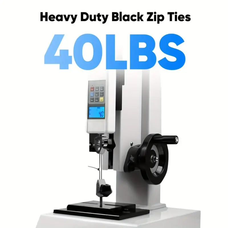 Heavy Duty 8 Inch Cable Zip Ties 200pcs Nylon Selflocking