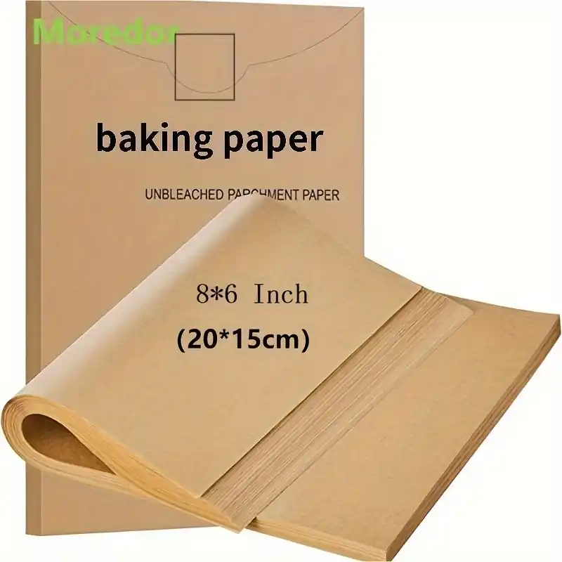 Unbleached Precut Parchment Paper Sheets 6×8 Inches 50100200pcs