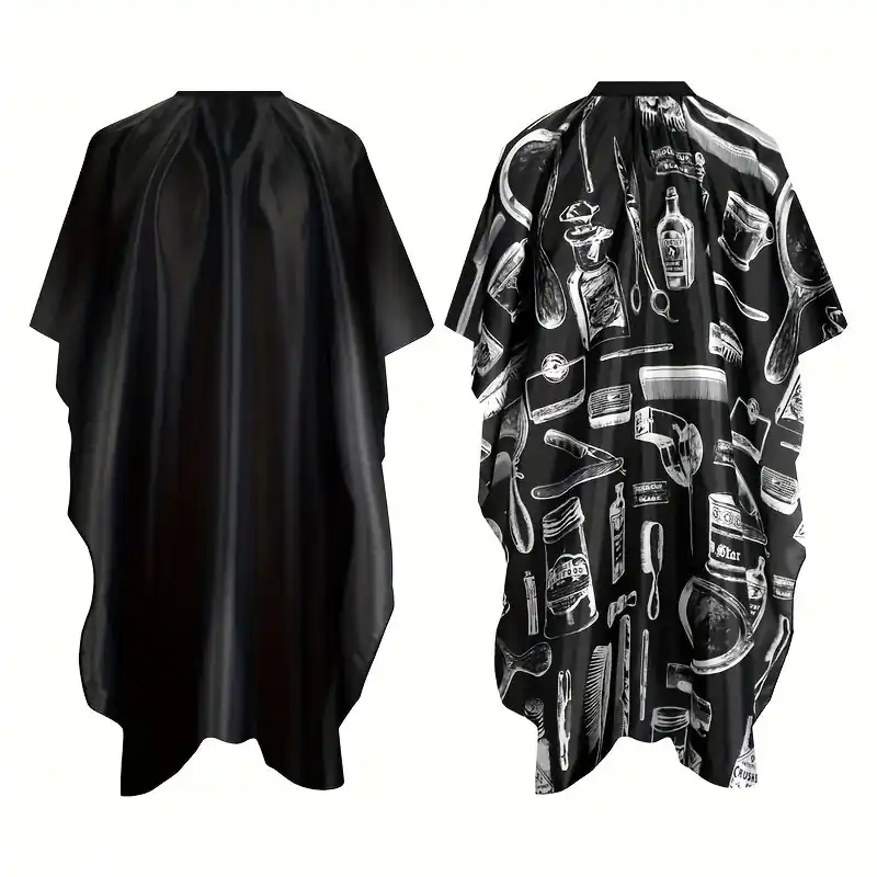 Waterproof Hair Cape For Salon Home Durable Comfortable Unisex Design