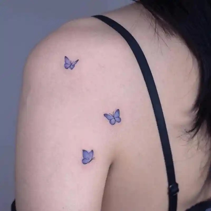 Waterproof Butterfly Tattoo Stickers Chic Longlasting Easyapply For Stylish Women