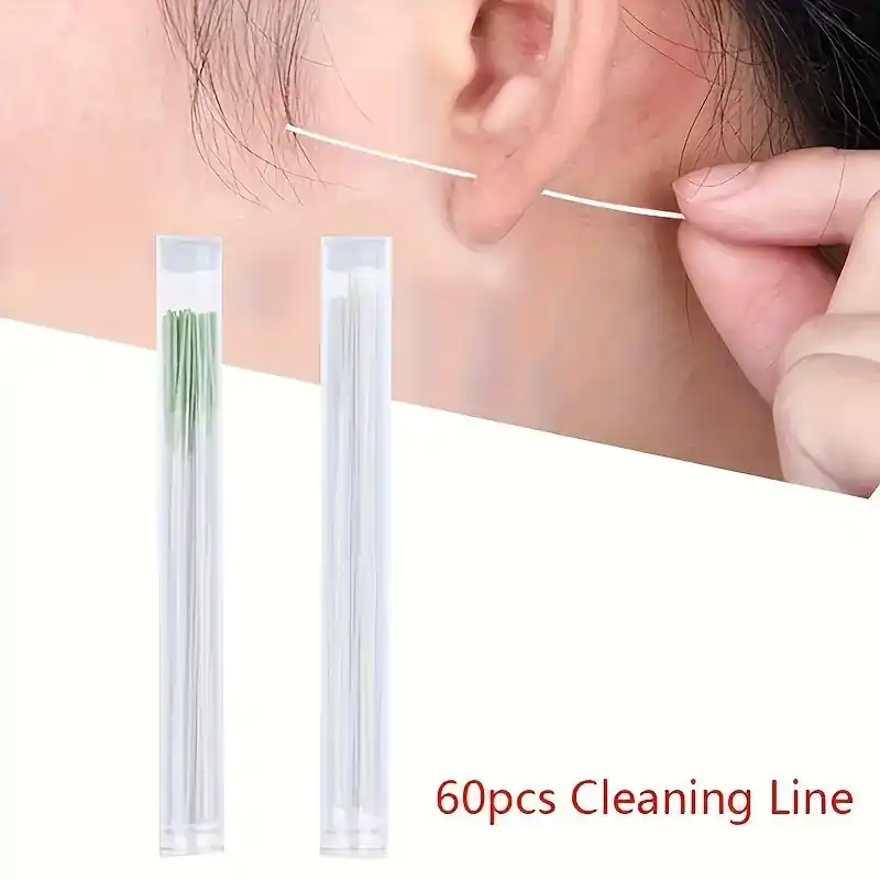 60pcs Ear Wax Removal Kit Hygienic Cleaning Tools For Blockage Prevention
