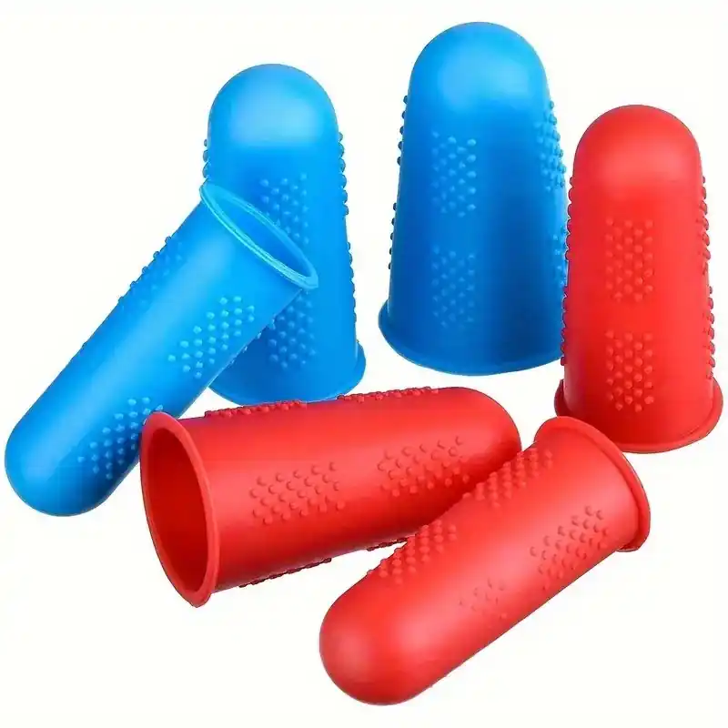 3pcs Silicone Hot Glue Finger Protectors Heat Resistant Guards