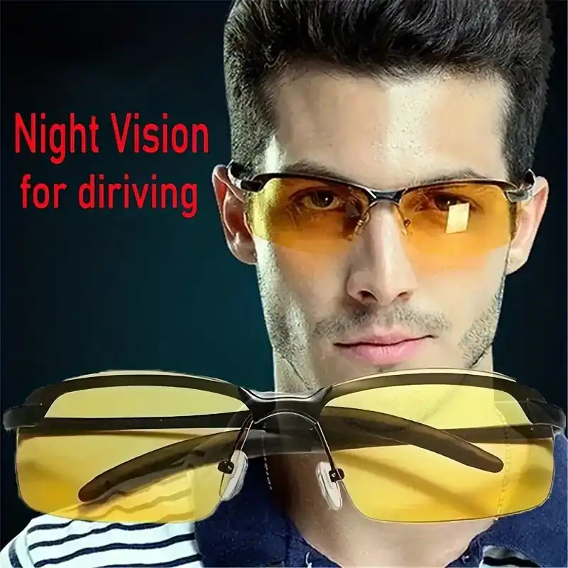 Night Vision Driving Glasses Unisex Outdoor Sports Gift Set