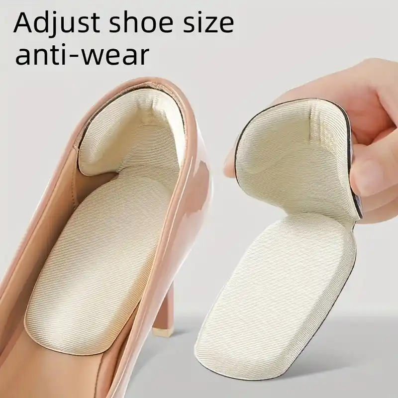 Adjustable Antiwear Heel Pads For Highheels Halfsize Shoe Inserts