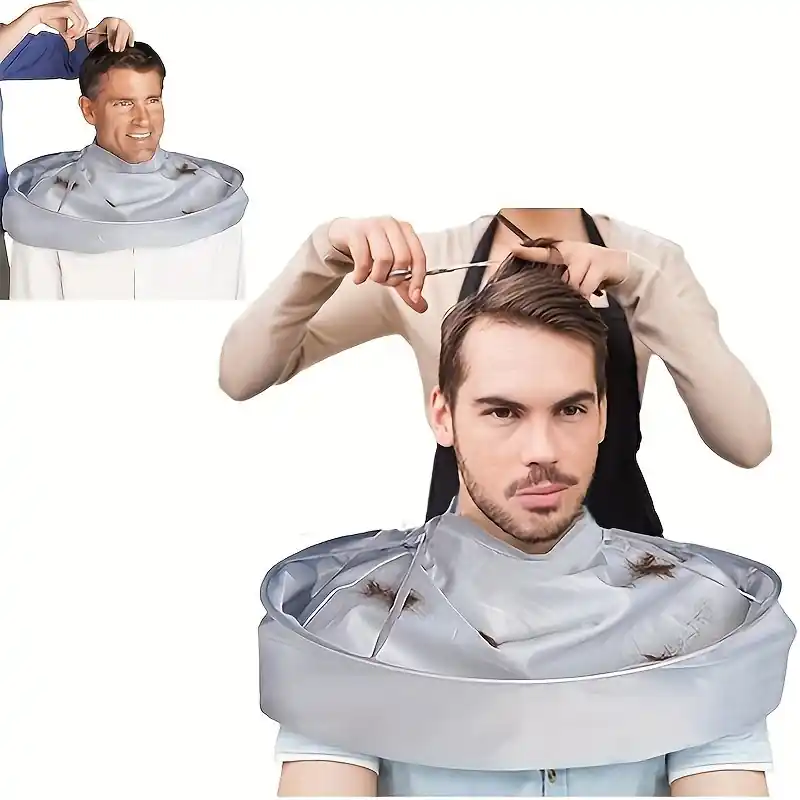 Diy Hair Cutting Cloak Umbrella Cape Salon Barber Home Hairdressing