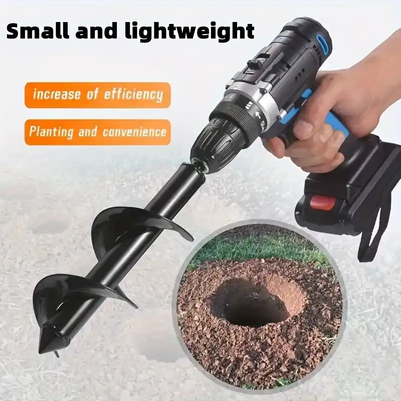 Heavyduty Garden Auger Drill Bit 38 Hex Planting Cement Board