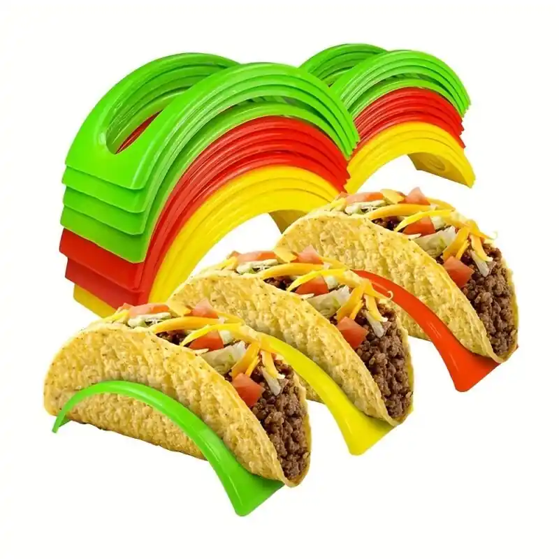Colorful Reusable Taco Pancake Holder Set Kitchen Gadgets