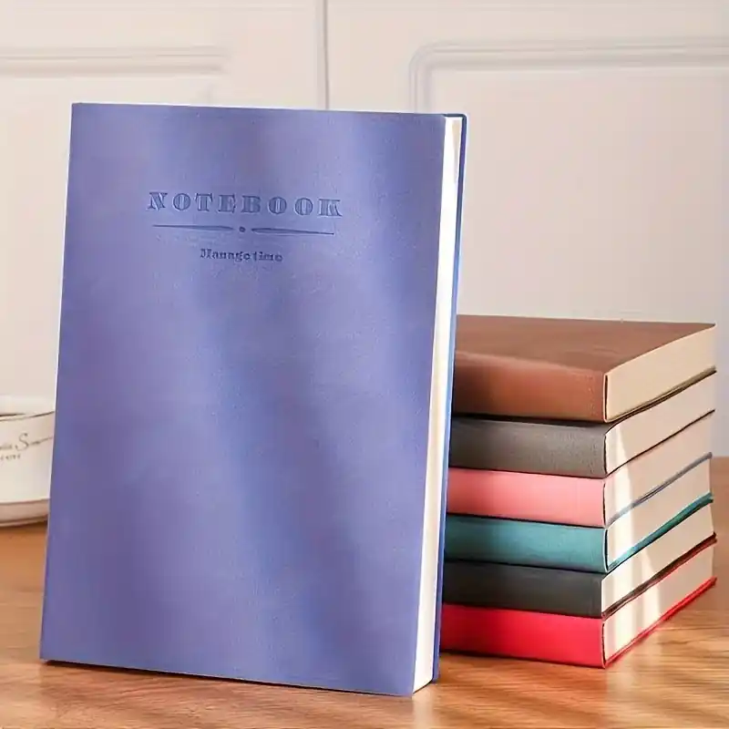 Faux Leather Journal Notebook 400 Lined Pages Perfect Gift