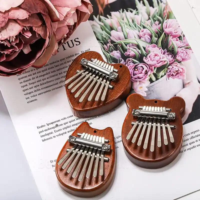 Portable 8key Mini Kalimba Thumb Piano Ideal Gift For Holidays