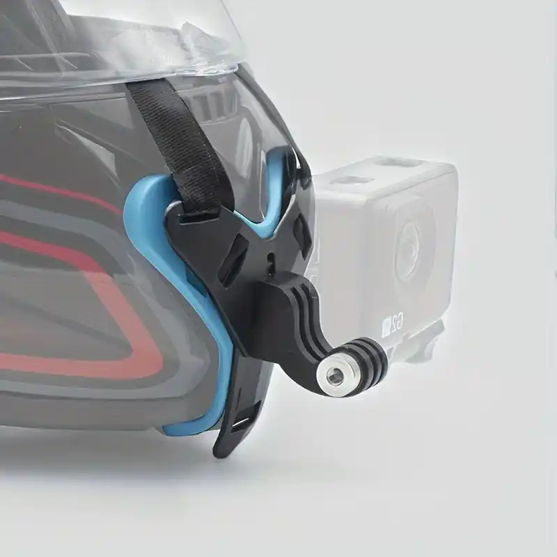 Motorcycle Helmet Chin Mount For Gopro Dji Osmo Insta360 Action Cameras