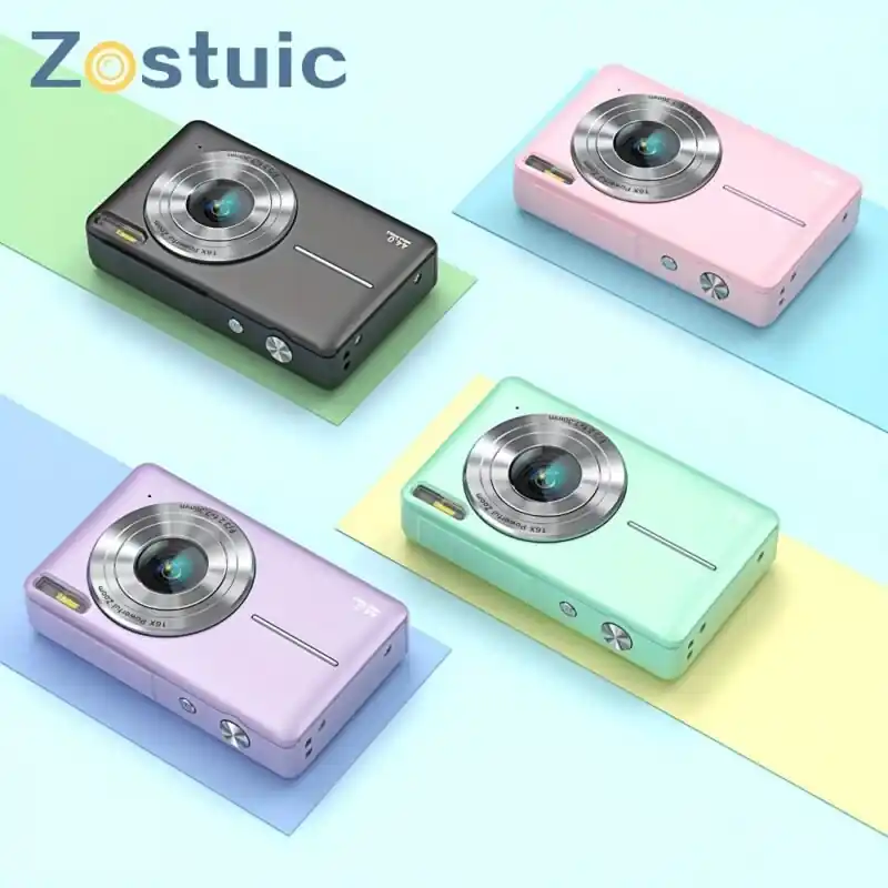 44mp Hd Vlogging Camera 16x Zoom With 32g Card Multiple Colors