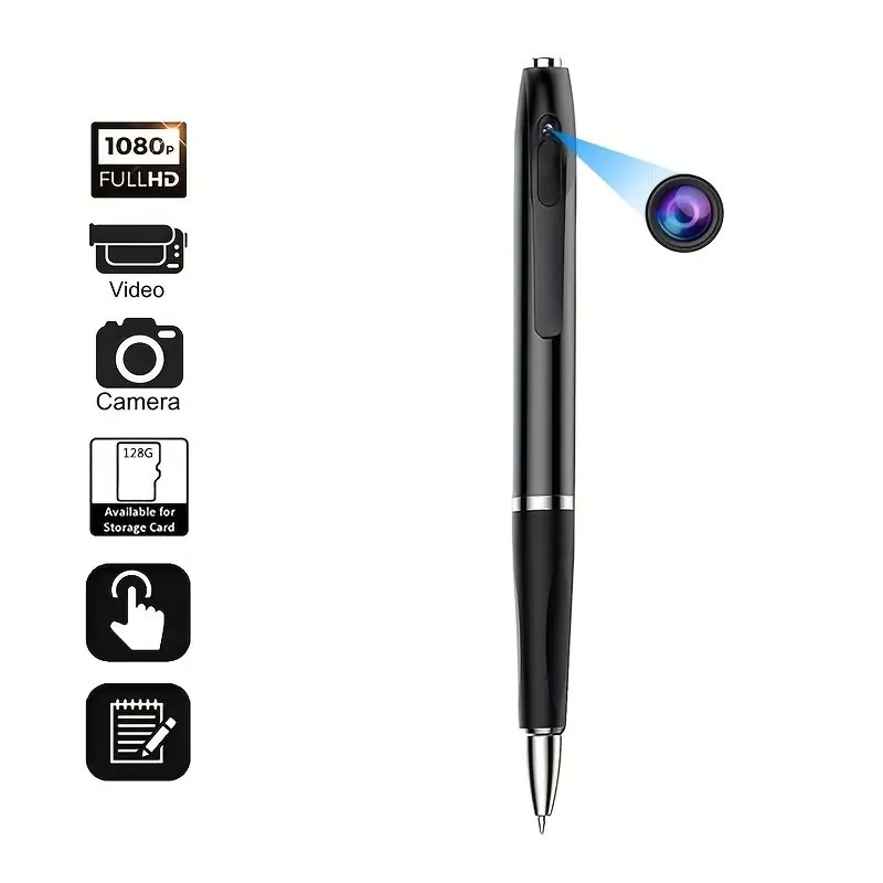 1080p Hd Waterproof Mini Security Camera Portable Touchcontrol 64gb Memory