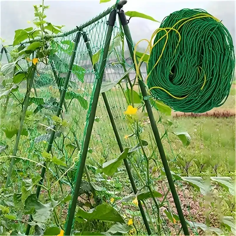 Durable Polyester Garden Trellis Netting For Climbing Plants And Vegetables