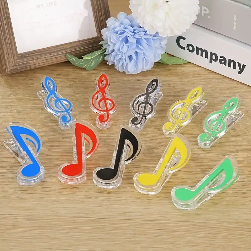 Musical Note Sheet Music Holder Clip For Piano Guitar Violin