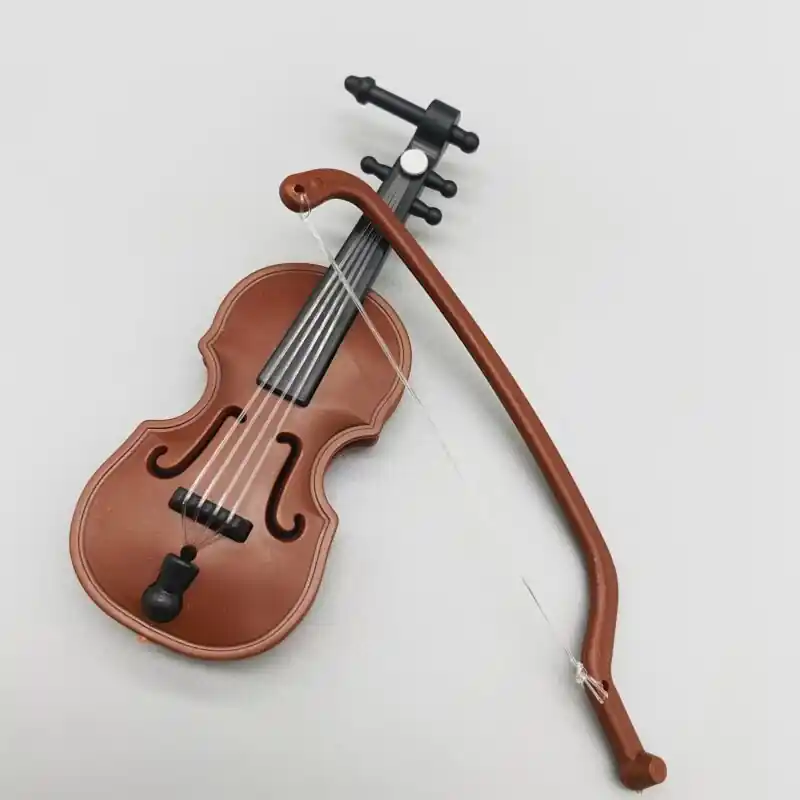 Elegant Miniature Violin Ideal Dollhouse Accessory Collectors Musical Charm Gift