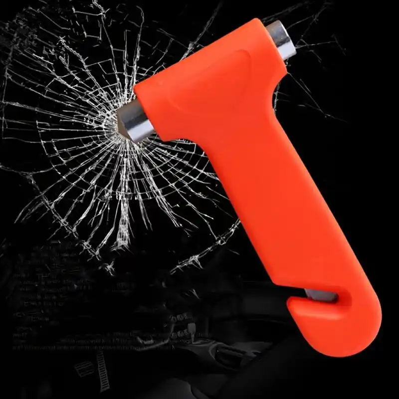 Universal Safety Hammer Seatbelt Cutter Compact Car Emergency Tool