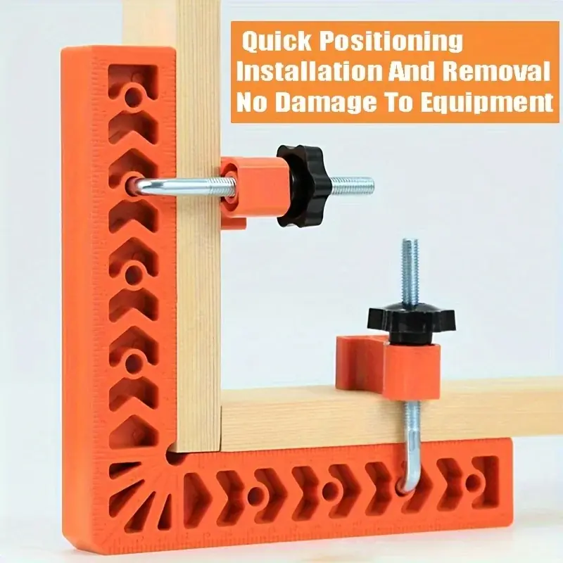 6piece 90 Degree Angle Clamp Set For Woodworking Frames Cabinets